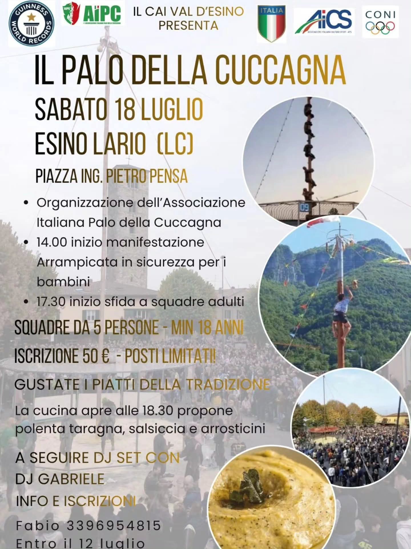 Festa CAI - Il Palo della Cuccagna